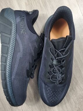 ANODYNE Men’s No. 48 Sport Dash Orthopedic Black Sneakers Mens 12XW EUC